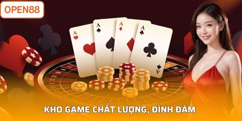Kho game chất lượng, đình đám